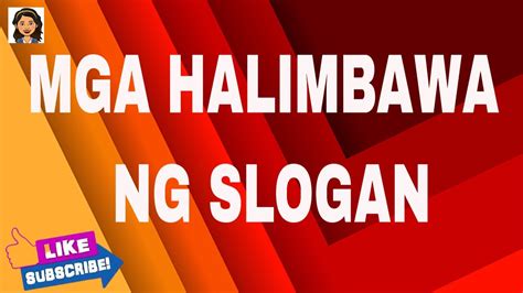 halimbawa ng slogan